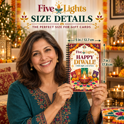 Five Lights™ 5 Day Diwali Gift Book